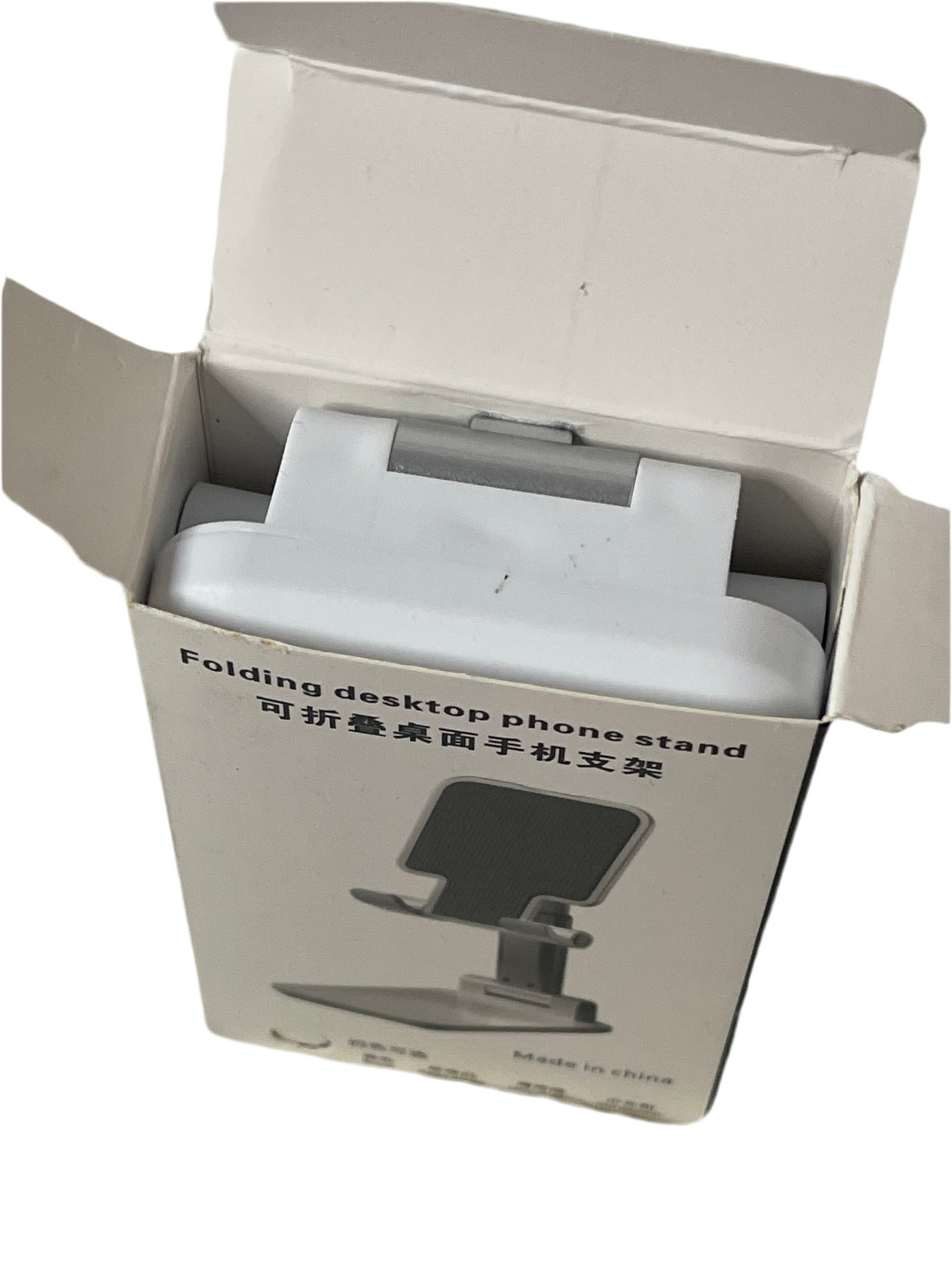 Foldable Adjustable Phone Stand – Height & Angle Adjustable | Portable Desk Holder